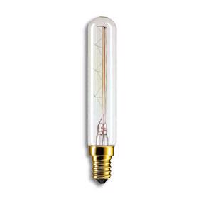 Rørlampe, 230 V, E14 - Klart glas