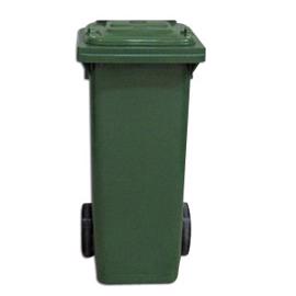 Affaldscontainer med hjul - 140 liter