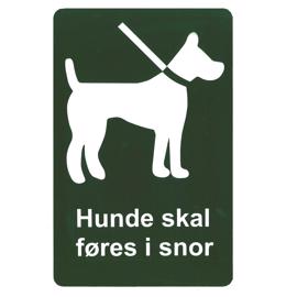 Hunde skal føres i snor