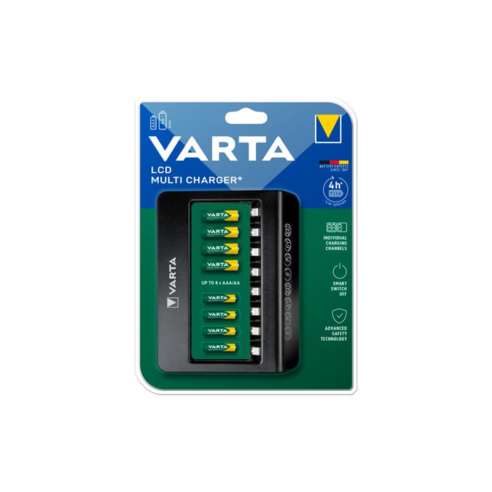 Varta Multioplader til 8 stk. batterier