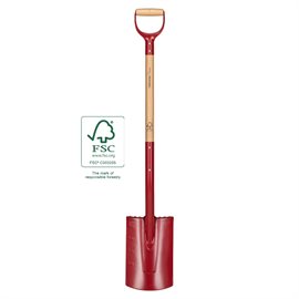  Hagespade 155L langt skaft - Fiskars Classic NY